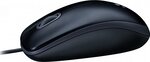 Souris filaire logitech m100 (noir/gris)
