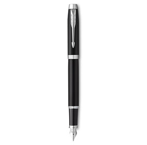 PARKER IM ESSENTIEL Stylo plume Noir Mat Plume fine encre bleue Coffret cadeau