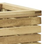 vidaXL Lit surélevé de jardin 50x50x100 cm Bois de pin imprégné