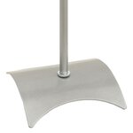 vidaXL Supports de haut-parleur universel Argenté 2 Pièces