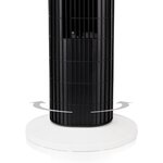 DOMO Ventilateur tour 77 cm 45 W Noir et blanc DO8126