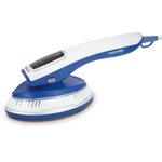VAPORELLA GSM20 Défroisseur vapeur a main - Horizontal et vertical - 1000 W - Mini fer a repasser - Réglage digital - Blanc et bleu
