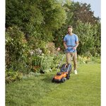 BLACK & DECKER Tondeuse 33cm sans fil LITHIUM 36V - 2,5Ah - 1 batterie -1 chargeur - 1 obturateur Mulching - BCMW3336L1-QW