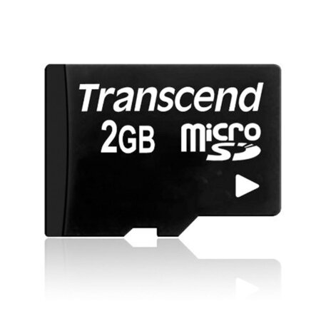 Transcend micro secure digital card 2 gb