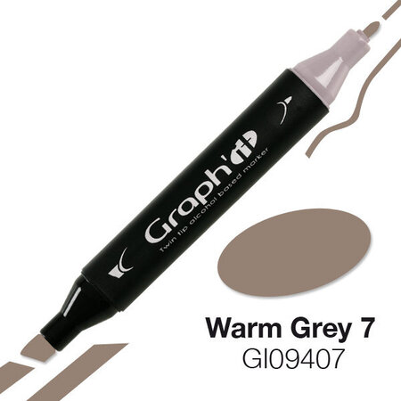 Marqueur à l'alcool Graph'it 9407 Warm Grey 7