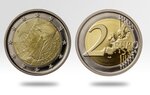 Pièce de monnaie 2 euro commémorative Italie 2022 BE – Programme Erasmus