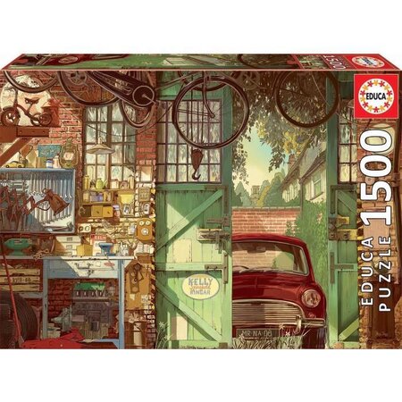 EDUCA PUZZLE 1500 OLD GARAGE, ARLY JONES