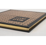 Livre D'or 140 Pages Tranche Or - Format 21x19cm - Palmyre - Noir Arc De Cercle - Exacompta