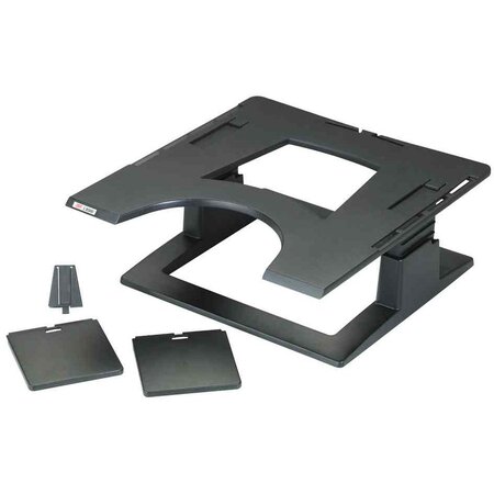 Support pour pc portable lx500n plastique anthracite 3m