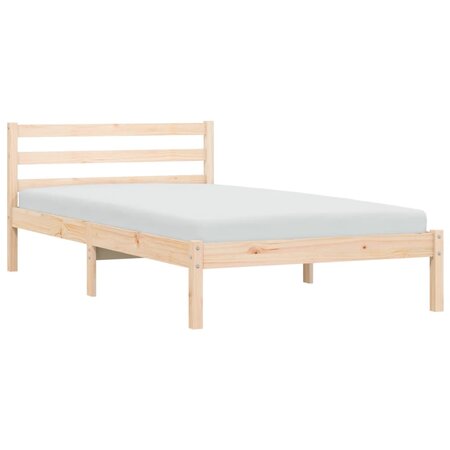vidaXL Cadre de lit 90x190 cm bois de pin massif