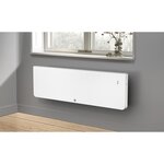 Radiateur Chaleur douce Equateur 4 plinthe blanc granit 1000W