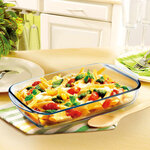 Pyrex ensemble de plats à four 3 pcs verre rectangulaire 912s734/6143