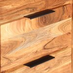 vidaXL Buffet 59x33x75 cm Bois d'acacia massif
