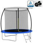 vidaXL Ensemble de trampoline rond 244x55 cm 100 kg