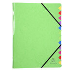 Trieur Dos Agrafé Iderma - A4 - Couleurs Assorties - X 8 - Exacompta