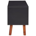 vidaXL Meuble TV 110x35x50 cm Bois d'acacia solide et MDF