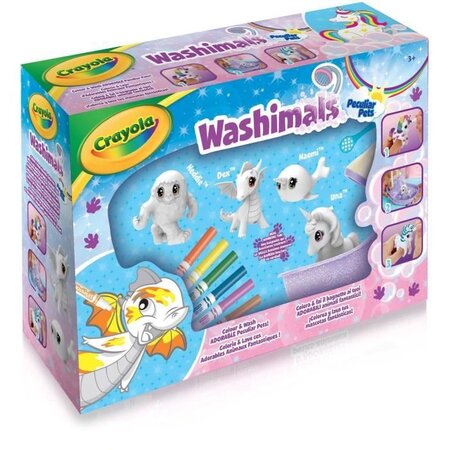 CRAYOLA Jeu Washimals Peculiar Pets Sanctuary