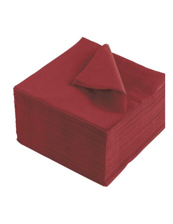 (lot  de 350 serviettes) serviette couleur crème 33 x 33cm