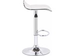 Lot de 2 tabourets de bar "Cosmo" - Blanc