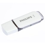 Philips clés usb 2.0 snow 32 go 2 pièces blanc et gris