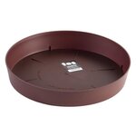 PLASTIKEN Plateau 28 cm - Pour pot de fleurs 38 cm - Bronze