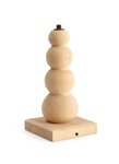 Pied de lampe 4 boules H20 cm
