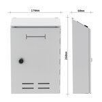 Rottner standard boîte aux lettres blanche