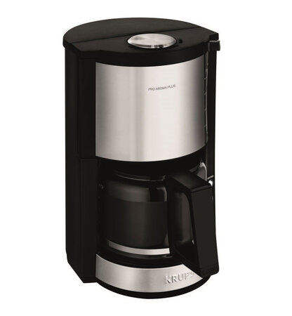 Krups Cafetière Pro Aroma Plus Inox 1100W 10 Tasses KM321010