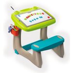 Smoby chevalet little pupils vert et bleu