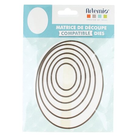 Matrice de découpe (Die) Ovales Grand