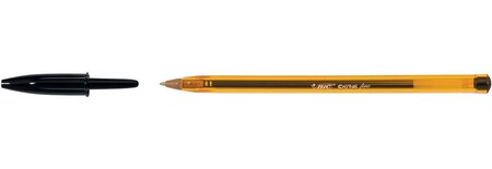 Stylo bille cristal fine pointe fine noir bic