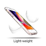 Spigen Coque pour iPhone Se 2020 / 8 / 7 [Liquid Crystal] Protection transparente, Souple et Fine (042CS20435)