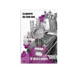 Pièce d'histoire monnaie de 10 euro argent guerre de cent ans