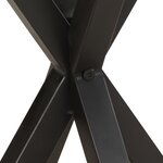 vidaXL Table d'appoint 48x48x56 cm Bois de récupération massif