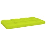 vidaXL Canapé palette 2 places et coussins Pin imprégné de marron miel