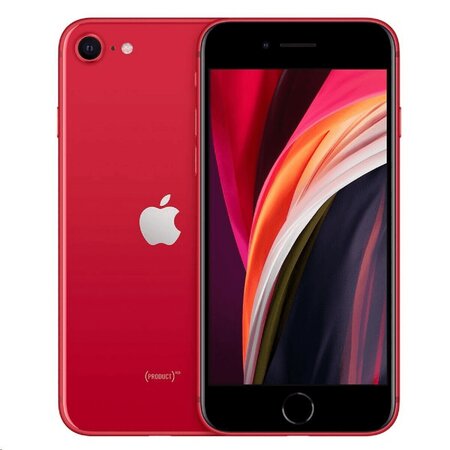 Apple iphone se (2020) - rouge - 128 go - parfait état