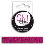 Glitter tape - framboise