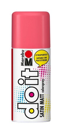 Peinture aéorosol Do it SATIN MAT 150 ml Rose flamant MARABU