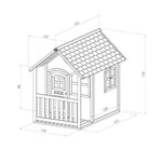 Axi maison pour enfants bois alex