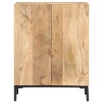 vidaXL Buffet 60x35x77 cm Bois de manguier massif