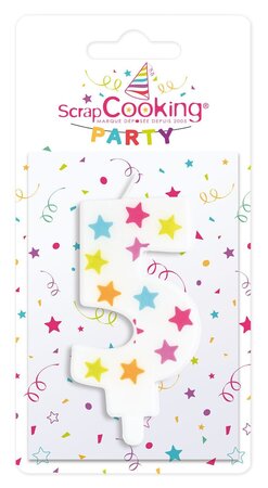 Bougie d'anniversaire numéro 5