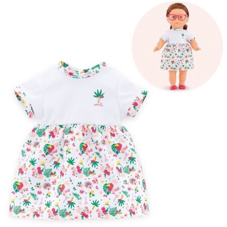 Corolle - robe tropicorolle pour poupée ma corolle