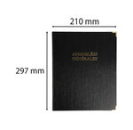 Reliure Luxe Avec Recharge 297x210 Assemblées Générales 100 Feuillets Foliotés 90g + 2 Gardes - Le Dauphin