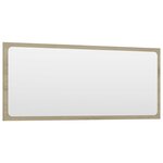vidaXL Ensemble de meubles de salle de bain Chêne sonoma Aggloméré