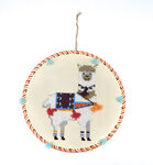 Kit Broderie sur Bois Suspension à Broder Lama