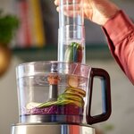 Robot Compact Viva Collection - PHILIPS HR7510/10 - Noir - 800W, avec blender 1L et presse-agrume
