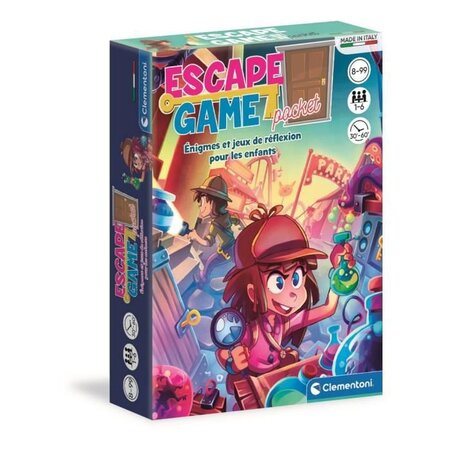 Clementoni - 52542 - Escape Game - Format voyage (A2x4)