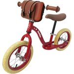 FUNBEE - Draisienne 12 Retro avec Sacoche pour enfant - Rouge