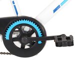 vidaXL Vélo pour enfants 24 pouces Bleu et blanc
