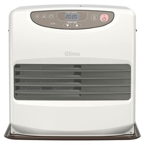 Qlima chauffe-paraffine portable 428 w blanc et chocolat sre 9046c2